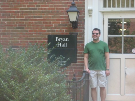 Returning to Bryan Hall 10 Plus Years Later