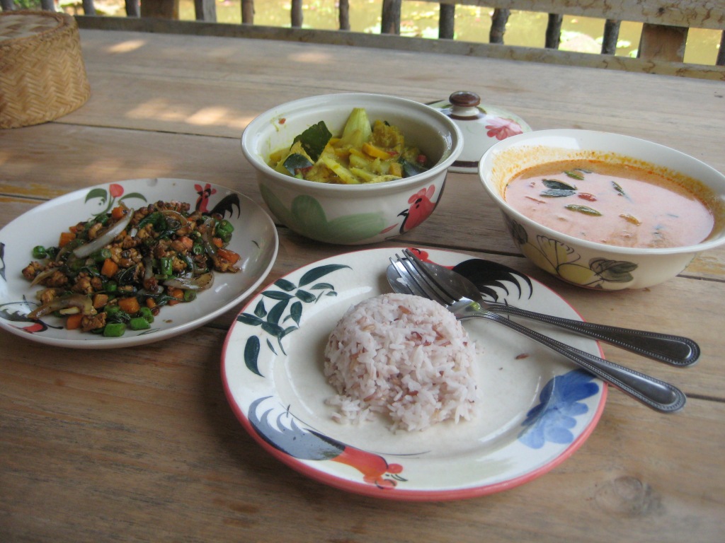 Thai Farm Cooking School - the finished product