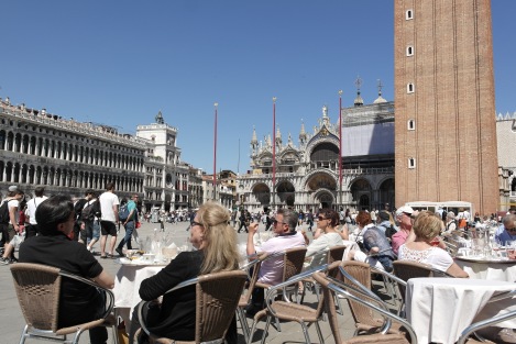 Lunch on Piazza San Marco