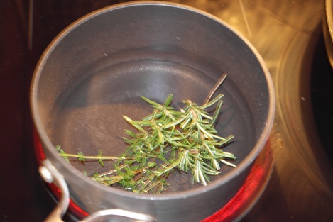 Rosemary and Thyme Simple Syrup