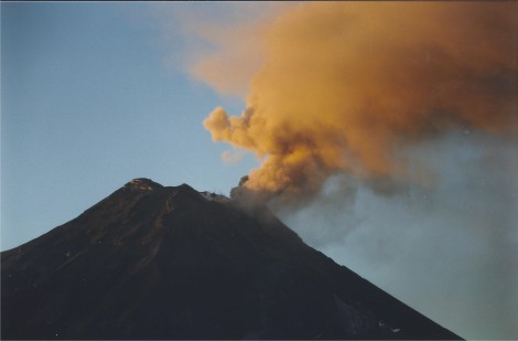 Tungurahua Exploding in 2000