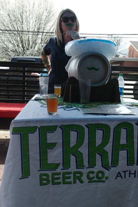 Terrapin Beer Co Representing in St Patty's Day Style